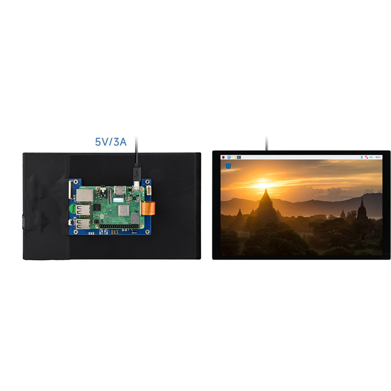 Raspberry Pi 5 - Layar Sentuh DSI 10.1
