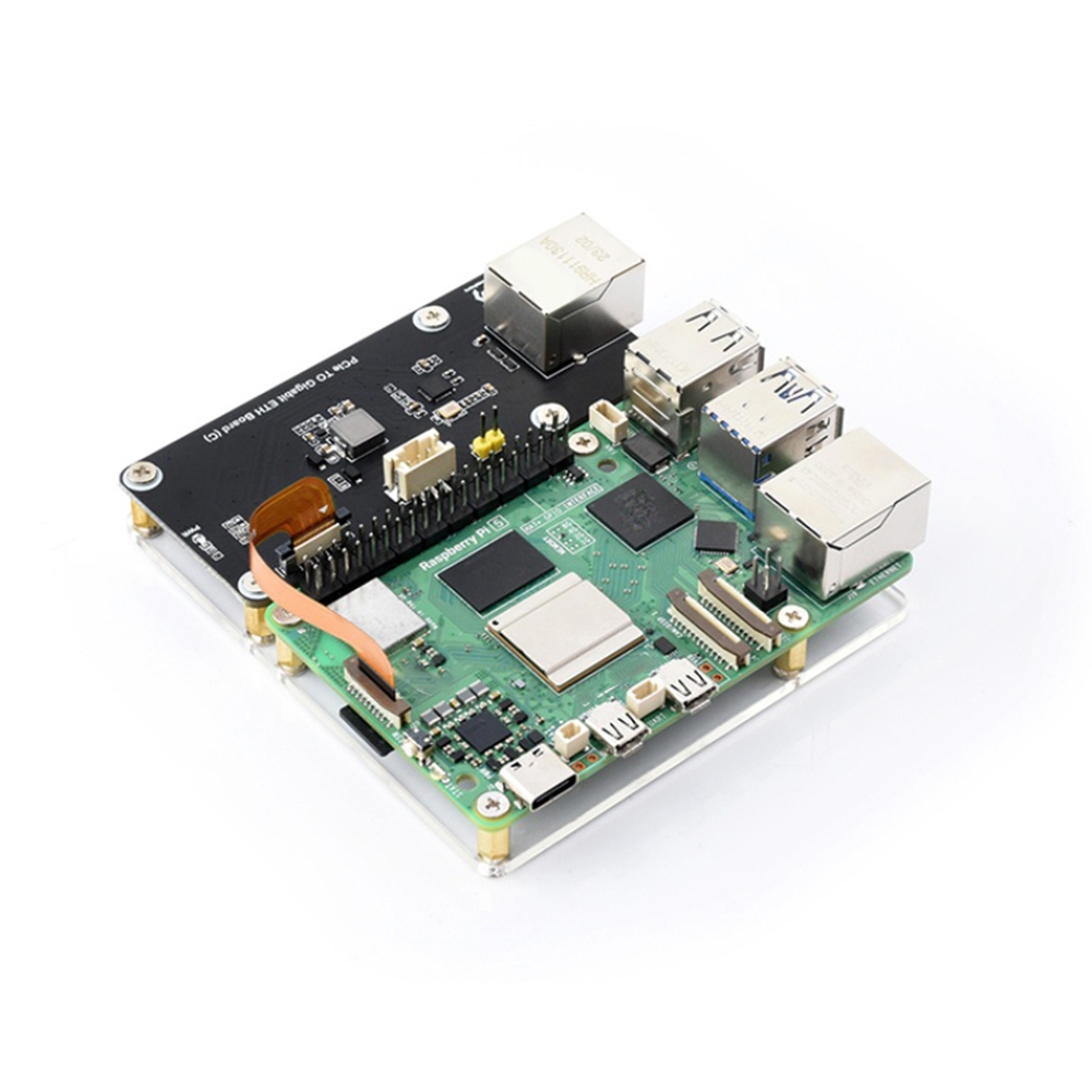 Pi 5 Case - Untuk Raspberry Pi 5, Papan Ekspansi