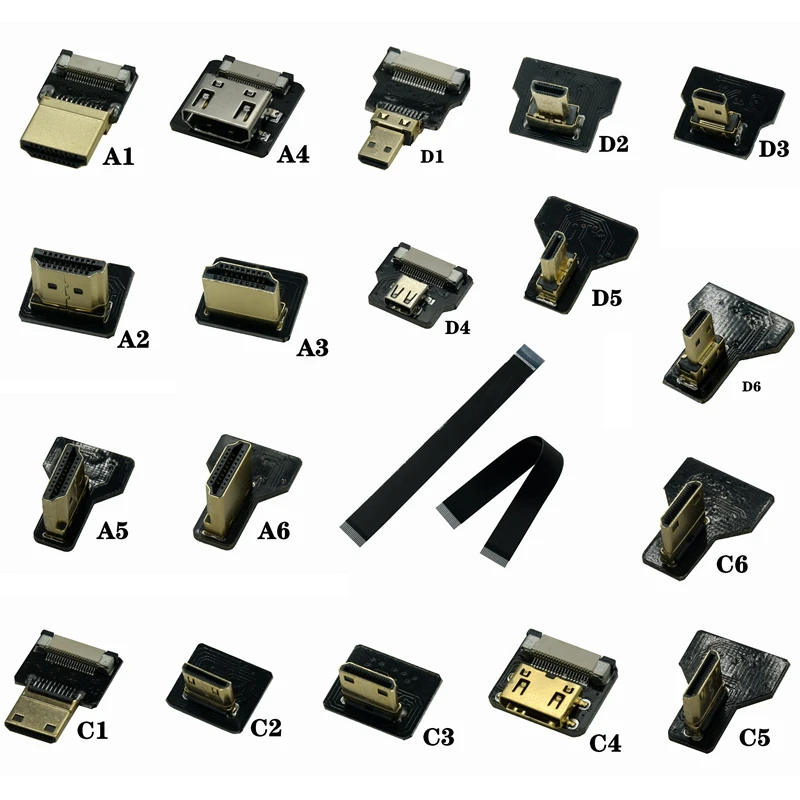 Pi Camera Cable - Kabel Flat Fleksibel Konektor HDMI-Kompatibel Ribbon
