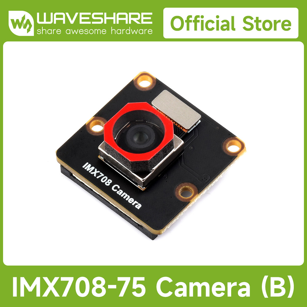 Raspberry Pi Global Shutter Camera Imx296 - Kamera Autofokus Resolusi Tinggi 12MP Waveshare