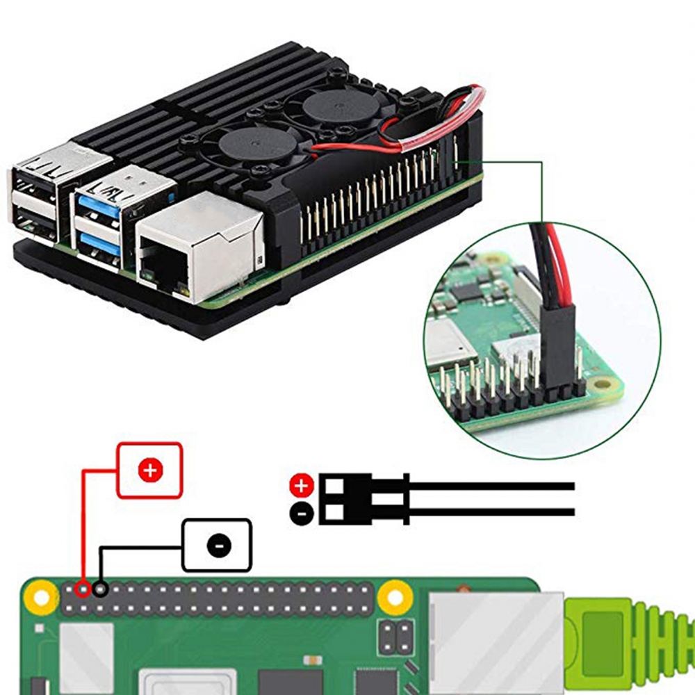 Untuk Raspberry Pi 4 Model B C - Pi 4 Case ulasan dan harga