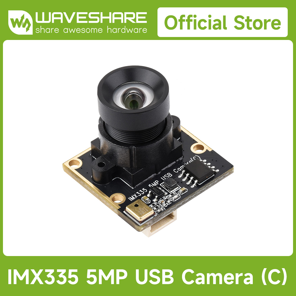 Waveshare IMX335 Kamera USB 5M - Raspberry Pi Global Shutter Camera Imx296 ulasan dan harga