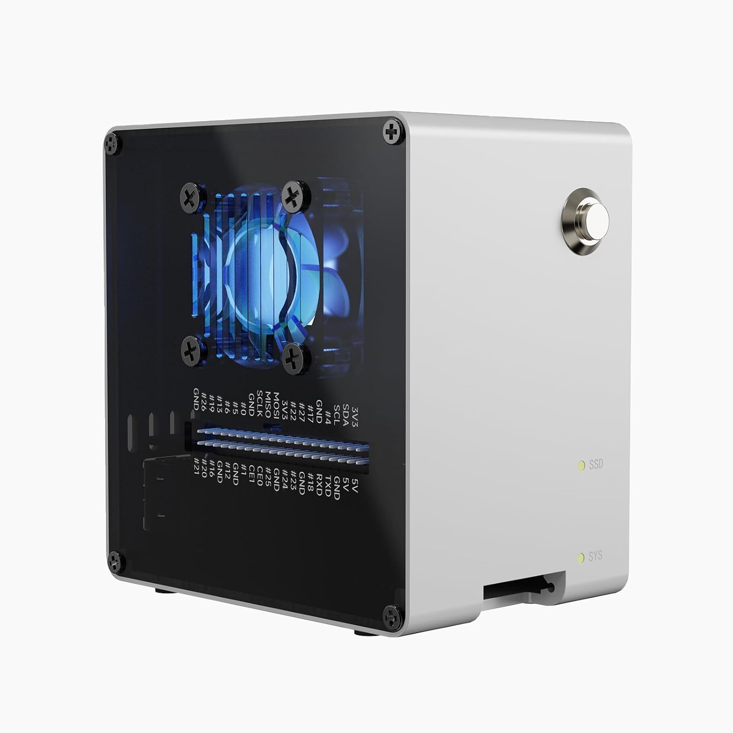 Pironman 5-Mini NVMe M.2 SSD P - Pi 5 Case ulasan dan harga