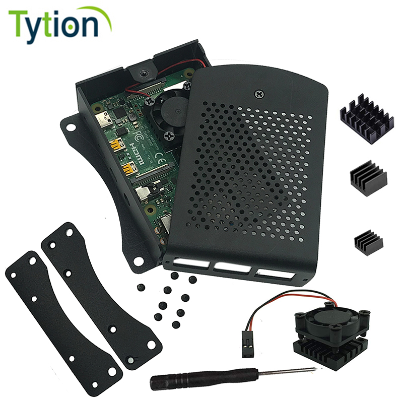 Raspberry Pi 4B 3B Casing Alum - Pi Cooler ulasan dan harga