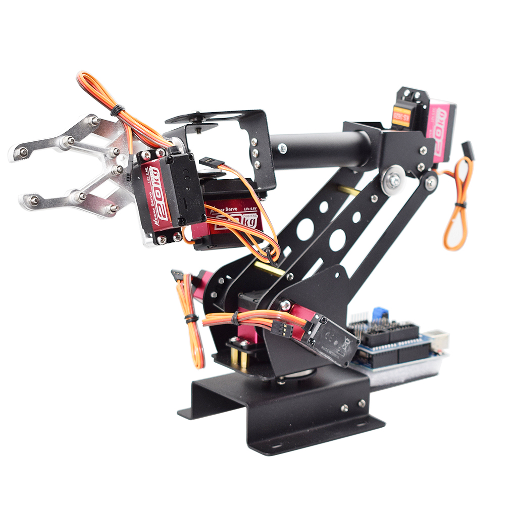 Kontrol Ps2 6 DOF Lengan Robot - Arduino Kit ulasan dan harga