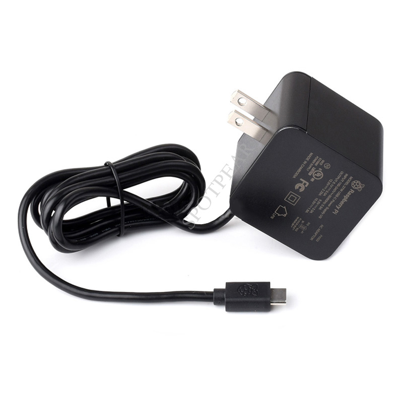 Adaptor Daya USB-C 27W untuk R - Pi Power Supply ulasan dan harga
