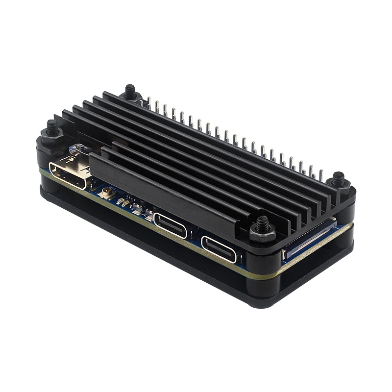 Banana Pi BPI-M4 nol casing lo - Pi Cooler ulasan dan harga