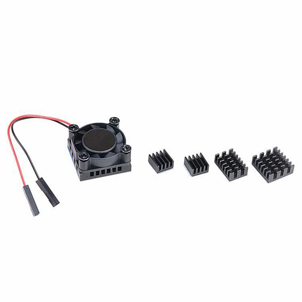 Kit kipas pendingin tunggal, K - Pi Power Supply ulasan dan harga