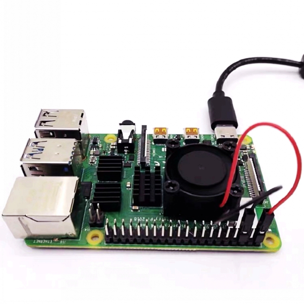 Kit kipas pendingin tunggal, K - Pi Power Supply ulasan dan harga