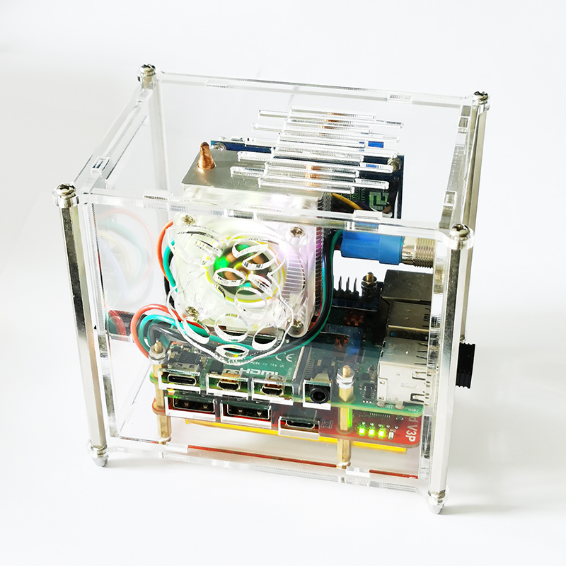 Raspberry Pi 4B UPS Tanpa Gang - Pi Power Supply ulasan dan harga