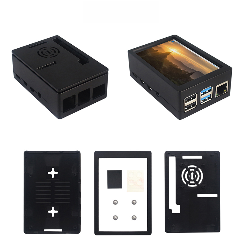 Raspberry Pi 4 Layar Sentuh 3. - Pi Power Supply ulasan dan harga