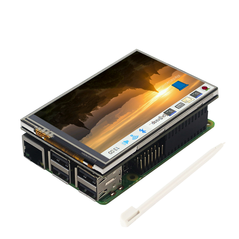 Raspberry Pi 3.5 Inci Layar Se - Raspberry Pi 4 ulasan dan harga