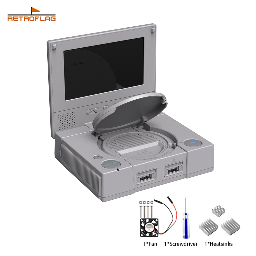 Casing Retroflag PiStation den - Pi 4 Case ulasan dan harga