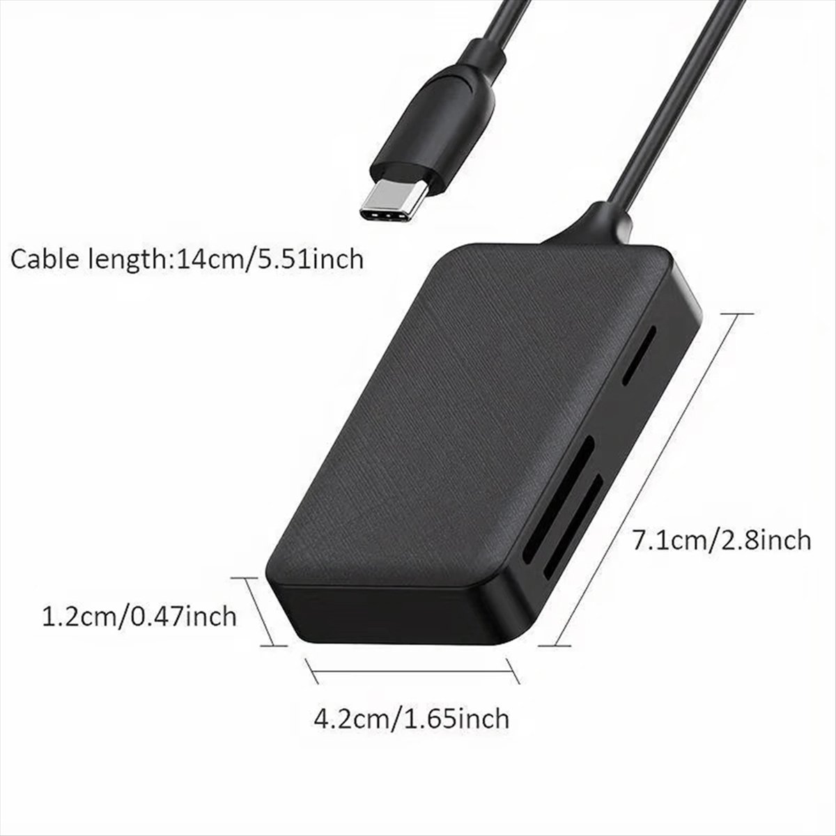(A60I] Pembaca Kartu 4-in-1 Ti - Micro Sd Card ulasan dan harga