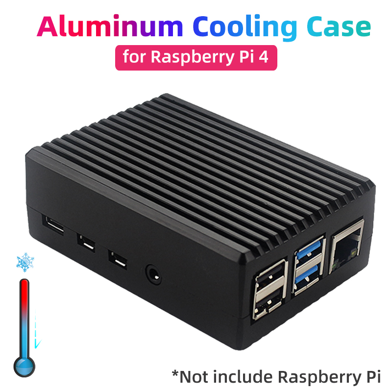 Raspberry Pi casing Aloi alumi - Pi 4 Case ulasan dan harga